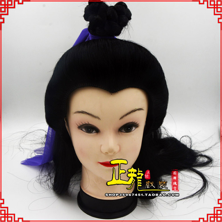 长岭小生头套董永头套古装假发青年头套