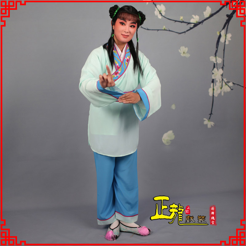 长岭歌仔戏童生小孩影视银心四九服 书童衣