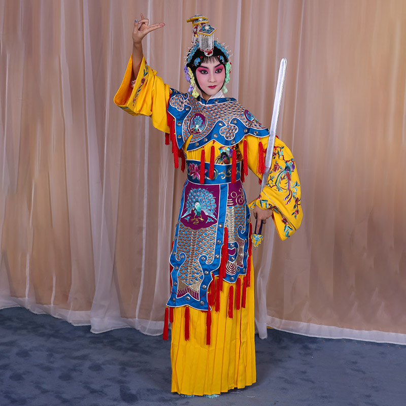 长岭霸王别姬虞姬服 软绉别姬服