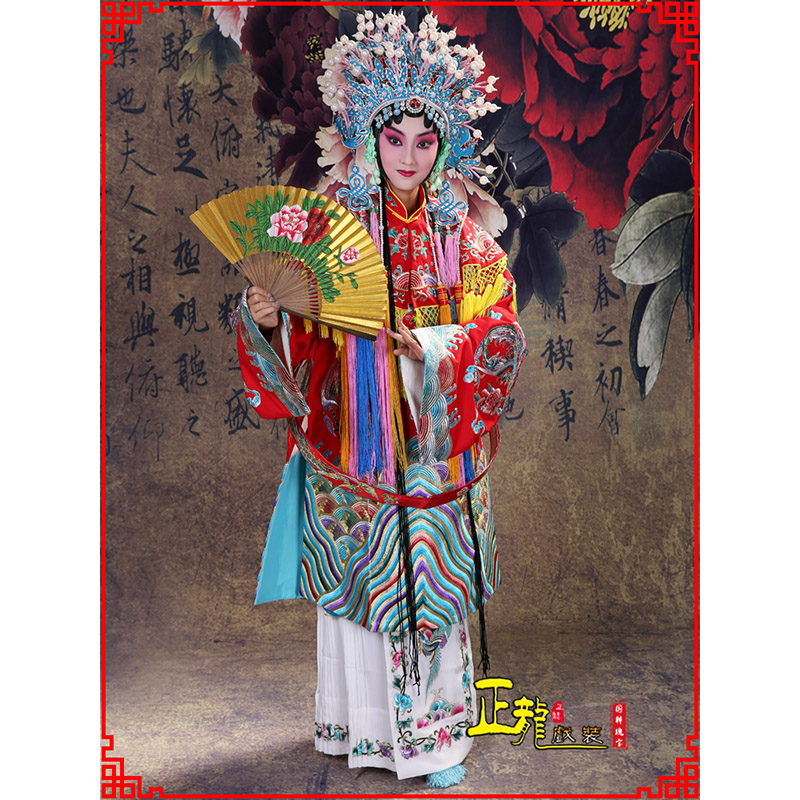 长岭凤袍杨贵妃贵妃醉酒 软绉团凤女蟒